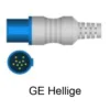 GEDatex4 SpO2-Adapterkabel zu GE Hellige