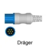 SiemensDräger SpO2 Fingerclipsensor Pädiatrie zu Siemens Dräger (3,00 m)