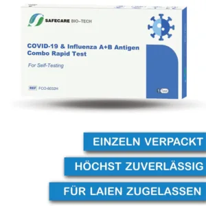 Safecare Covid-19 & Influenza A/B Kombi-Selbsttest