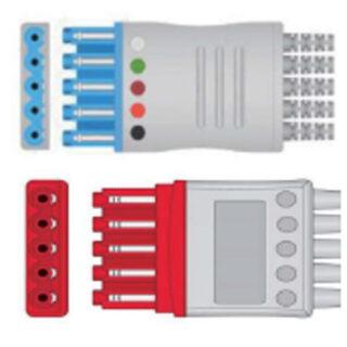 EKG-Patientenleitung 5-adrig zu HP zu M1978A