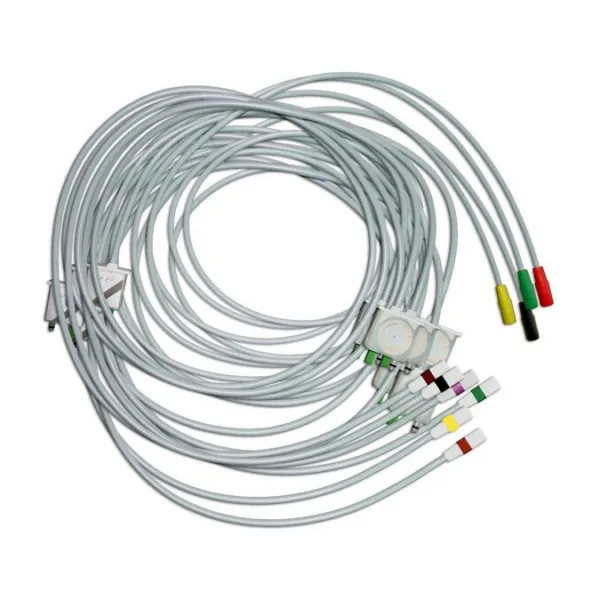 Original GE KISS+ 10-adriger Satz EKG-Saugleitungen