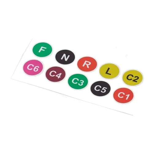 EKG Elektrodenkleber (C1 - C6, F,N,L,R)